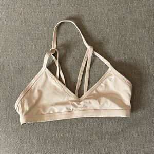 Gymshark Beige Minimal Sports Bra